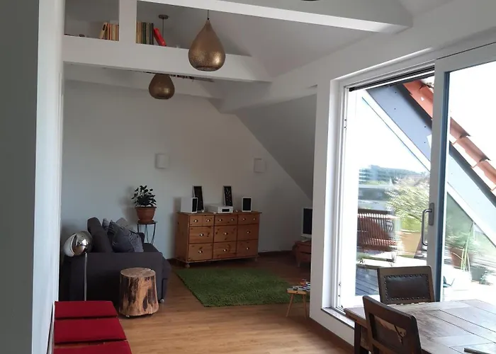 公寓 Ruhe Ueber Den Daechern Hannovers *